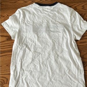 Men Xs White Tommy Hilfiger Logo Shirt